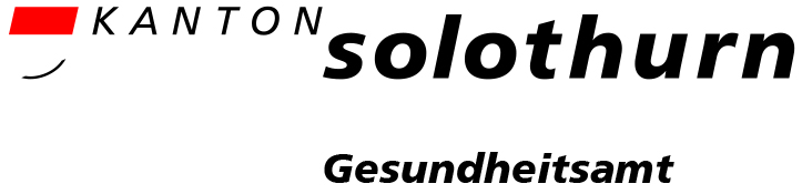 Kanton Solothurn Gesundheitsamt
